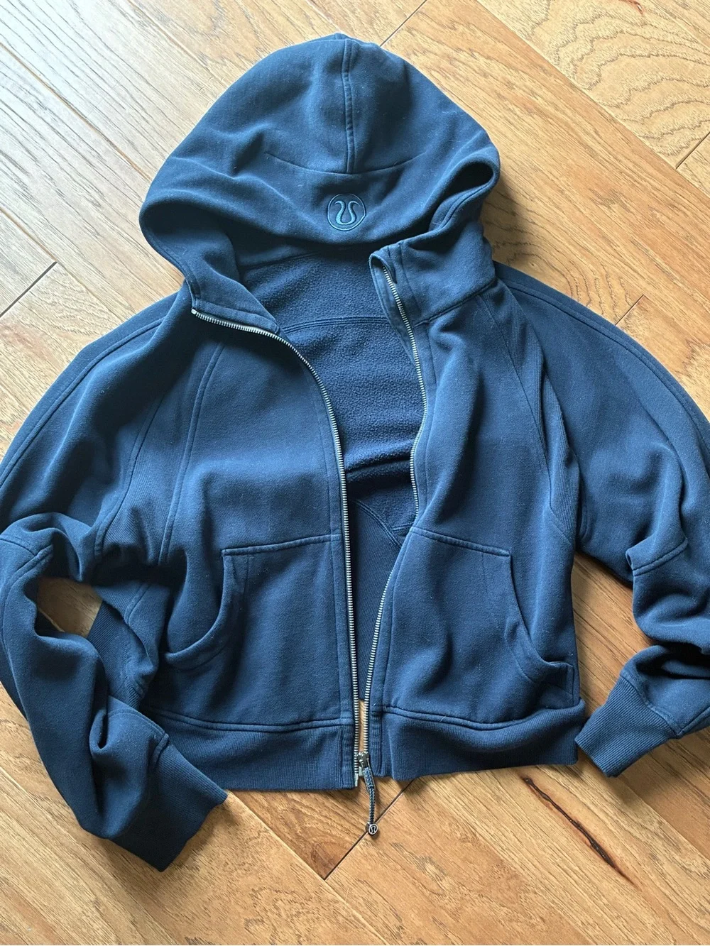 Scuba oversized full zip - navy - M/L